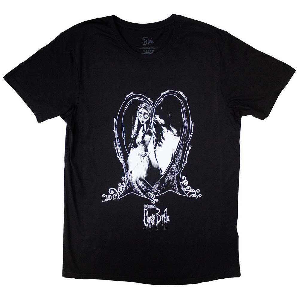 Corpse Bride Unisex T-Shirt: Heart (Large)