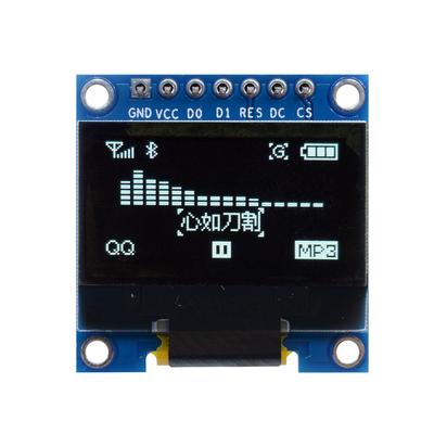 0,96-дюймовый OLED-дисплейный модуль SSD1306 I2C IIC Serial 128x64 LCD-экранная плата 3,3 В-5 В Белый Синий Желтый для Arduino