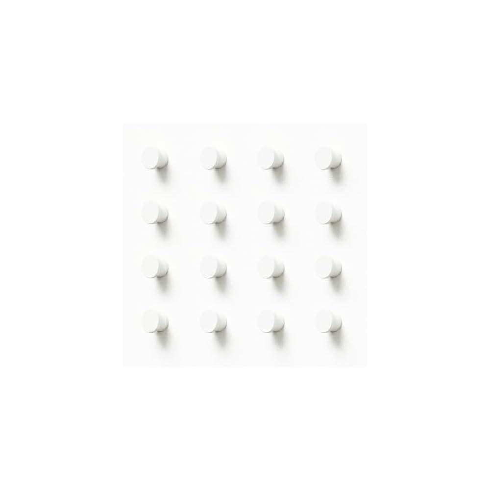TINY GALLERY Wall Hooks, Set of 4, Stylish Nordic Design, [Gentle on Rental Walls], Plasterboard,