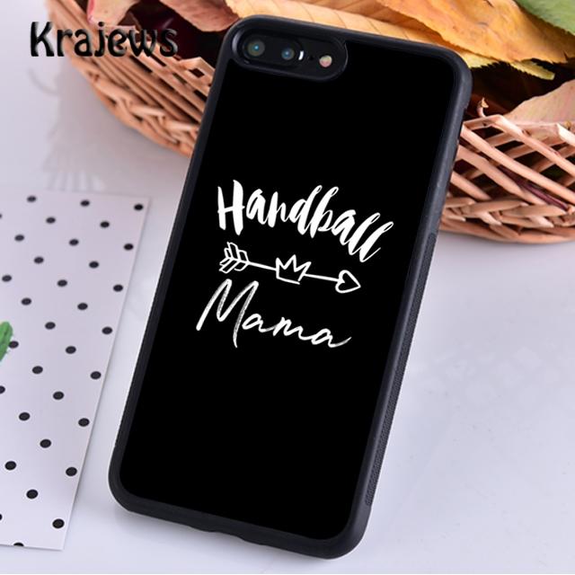 Krajews Handball Mom Player Handballer Mother Phone Case Cover For iPhone 17 Air 16 15 14 plus 11 12 13 pro max