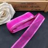 DIY Ribbon 5M 25mm Sewing Satin Edge Organza Lace Trim Wedding Party Decoration Hair Bows