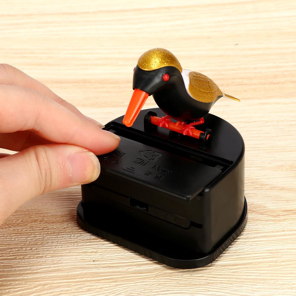 Украшение Автоматическая Коробка-Держатель Зубочисток Колибри Диспенсер для Зубочисток Контейнер для Зубочисток в виде Птицы