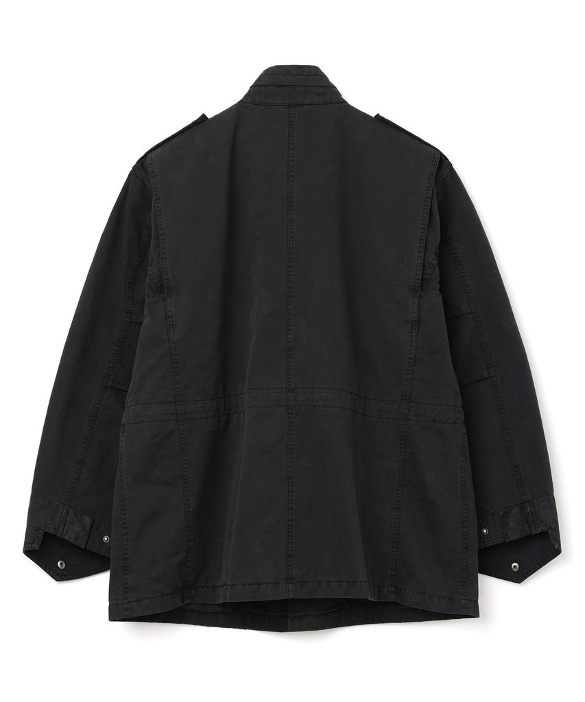 Millo Archive Overdyed M-65 Field Jacket [Black]