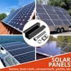 Pack of 20 Solars Panel Mounting Clamps Set Brackets With Screws Accessory for Balconies Power Stations Roof Camping