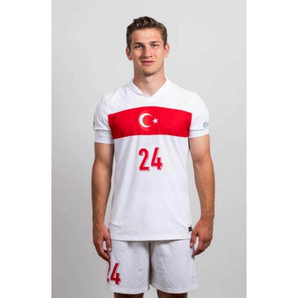 Trkiye National Team Euro 2024 Semh Klsoy Jersey (white)