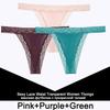 FINETOO 3PCS/Set Sexy S-XL Women Cotton Panties G-string Woman's Underwear Girl Lace Female Lingerie T-Back Lady Thong Intimates