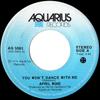 7-дюймовая пластинка APRIL WINE - You Won't Dance With Me AQ5063 Aquarius Пластинка 1976 Канада Рок Б/у