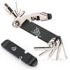 Bike Multi-Tool - Bike Chain ToolTorxHexDriver - Bicycle Multi-Tool Kit Compact and Lightweight Road Bike and Mountain Bike Repair Tools (Black)