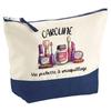 Trousse de maquillage - PLANETEE - Maquillage Caroline - Grand format - Coton - Impression sublimation HD