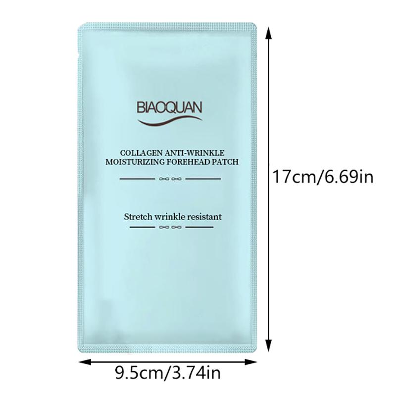 Гелевый патч против морщин на лбу, укрепляющая маска, наклейки для хмурого взгляда, увлажняющий уход за кожей лица против старения