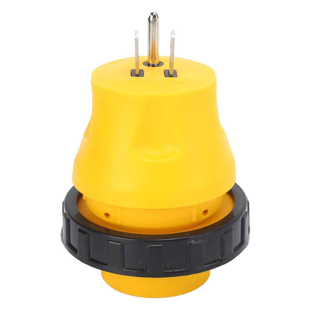 Переходник 15A вилка на 30A розетка прямой адаптер погодозащищенный вилка США для шнуров генератора для RV 125В