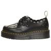 Leather Fashion Lace-Up Low-Top Casual Shoes Unisex Casual Shoes Black 31679195