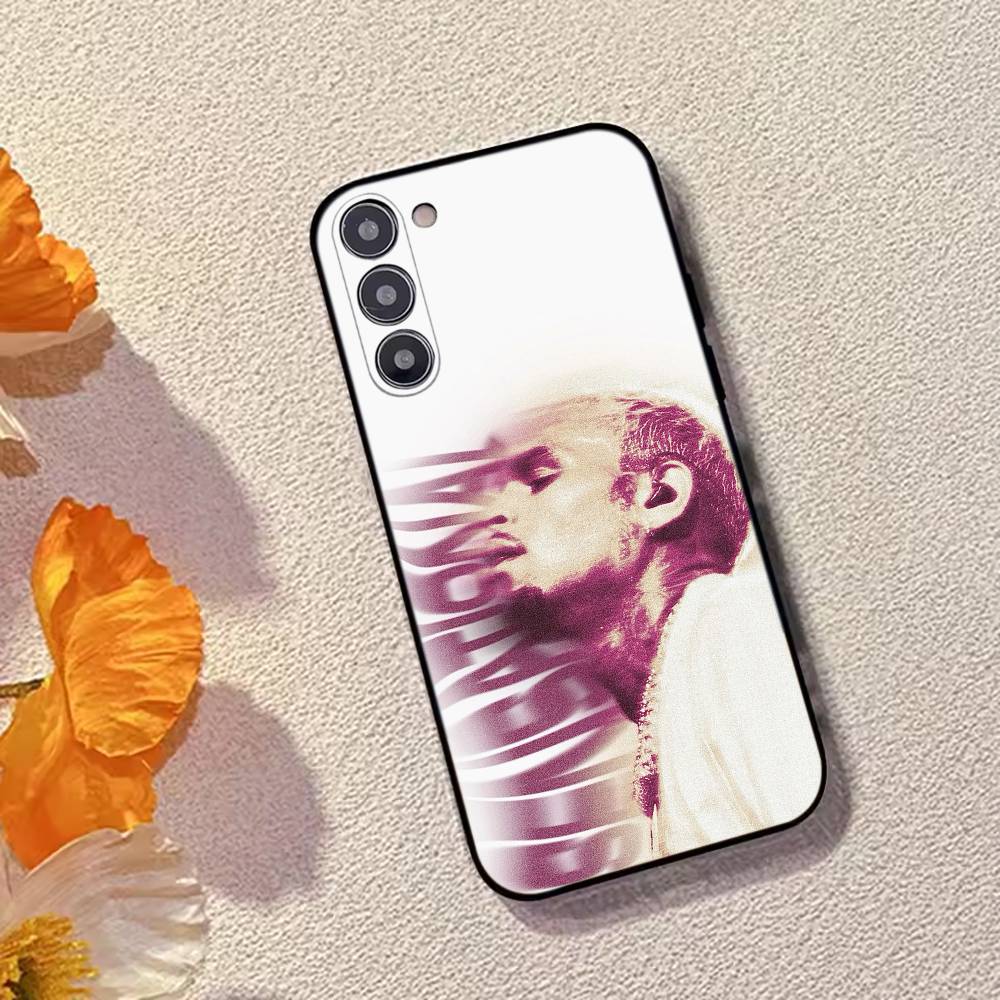 Чехол для телефона R&B-исполнителя C-Chris Brown для Samsung Galaxy A73, A72, A71, A70, A53, A52, A51, Другие, Мягкий Черный Чехол
