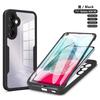 Чехол-защита экрана на все тело 360° для Samsung Galaxy A57 A37 A27 A17 A07 A56 A36 A16 A06 A55 A35 A15 A05 5G Двусторонний чехол