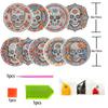 8 Pcs DIY Diamond Painting Coasters Kits DIY Coaster Diamond Art Kits for Beginners Adults Art Craft Supplies
