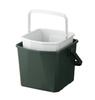 Shinki Gosei Tombo Ведро с внутренней ступенькой и 18 мхом Ширина 34 x Глубина x Высота Автомобиль Сделано в Японии Ведро, Хранение, Стул, Табурет, Крышка, литры, Зеленый,