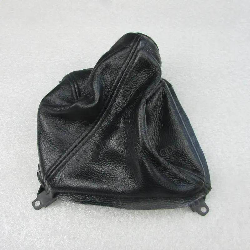 For Hyundai Tucson Gear Shift Stick Gear Shifter Collars Dust-proof Cover Gearstick Gaiter Boot PU Cowhide