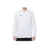 Under Armour Спортивная тренировочная вязаная куртка с воротником-стойкой и логотипом для мужчин, белая 21600307-100