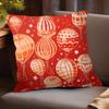 1 шт. Двусторонняя печать винтажный праздничный чехол для подушки 17,7*17,7 дюймов наволочка устойчивая к пятнам дизайн для декора гостиной без сердцевины в комплекте