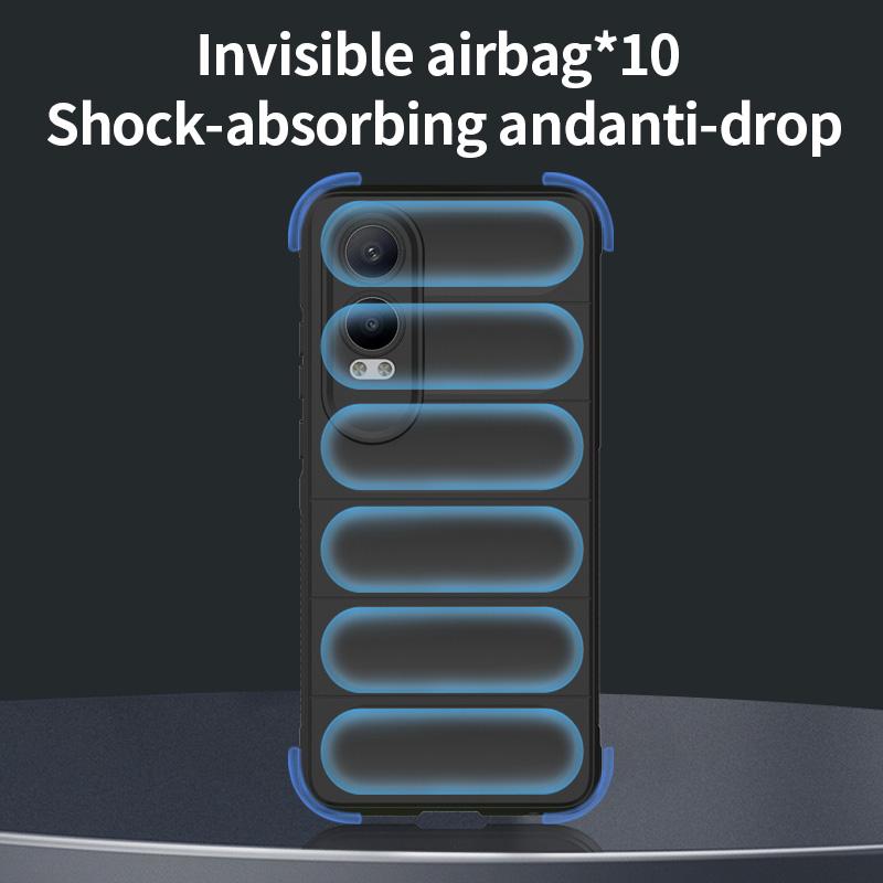 Для OnePlus Nord CE4 Lite 5G Глобальная версия Задняя крышка Чехол для телефона Мягкий жидкий силикон Противоударный Защитный Funda Coque