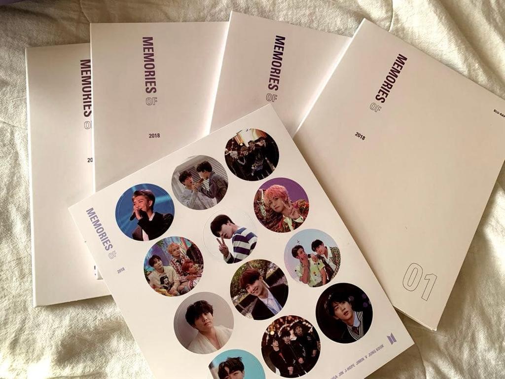 [USED] BTS Memories 2018 Blu-ray with Japanese Subtitles