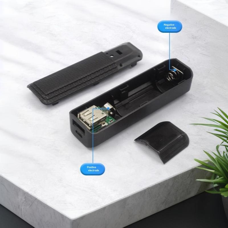 1 шт. Новый портативный мобильный USB Power Bank Зарядное устройство Упаковочная коробка Чехол для батареи для 1 x 18650 DIY