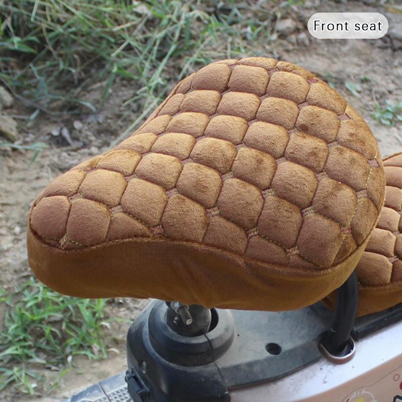 Чехол на сиденье электрического велосипеда, универсальный чехол на сиденье автомобиля, аккумулятора, велосипеда, удобный утолщенный чехол