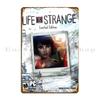 Life Is Strange Постер Металлическая табличка Настенный плакат Кинотеатр Индивидуальное украшение Печатный жестяной плакат