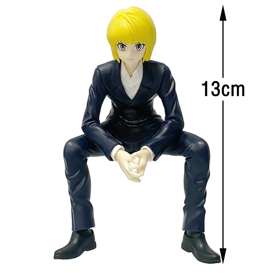 13 см Фигурка Аниме Hunter×Hunter Трупа Фантомов Хисока Фигурка Действия Стопор для Лапши Украшение Комнаты Стопор для Лапши Модель из ПВХ Игрушки