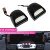 2 PCS 12V 6500K for GMC/Chevrolet/Cadillac/Silverado High Brightness White Truck Car LED License Plate Light