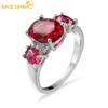 Classic Copper Alloy Zircon Ring Ladies Jewelry Wedding Promise Party Gift