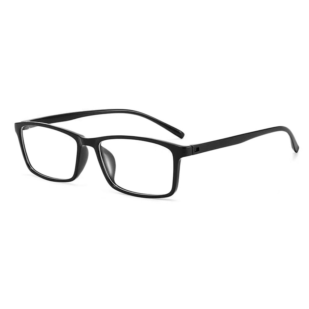 Ultra Light Square Eyeglass Frame Mirror Frame Tr90 Full Plastic Eyeglass Frame  for Men And Women