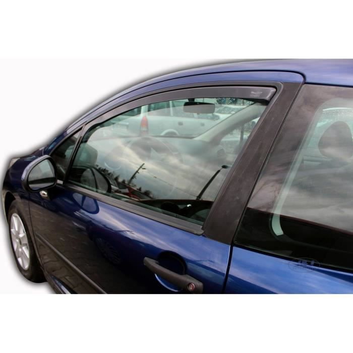 J&amp;J AUTOMOTIVE | Heko Deflecteurs d'air Déflecteurs de Vent Pour Peugeot 207 2006-2012
