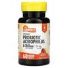 Chewable Probiotic Acidophilus, Natural Berry, 6 Billion, 60 Chewable Tablets (3 Billion Per Tablet)