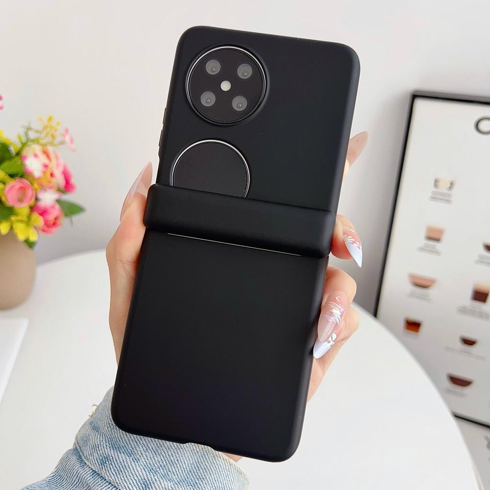 Solid Color For HuaWei Pocket 2 Magnetic Phone Case Shockproof Hinge Protective PC Hard Shell Back Cover