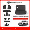 Коврики для пола и багажника Nissan Pathfinder 2024 6-местный TPE Экологичные