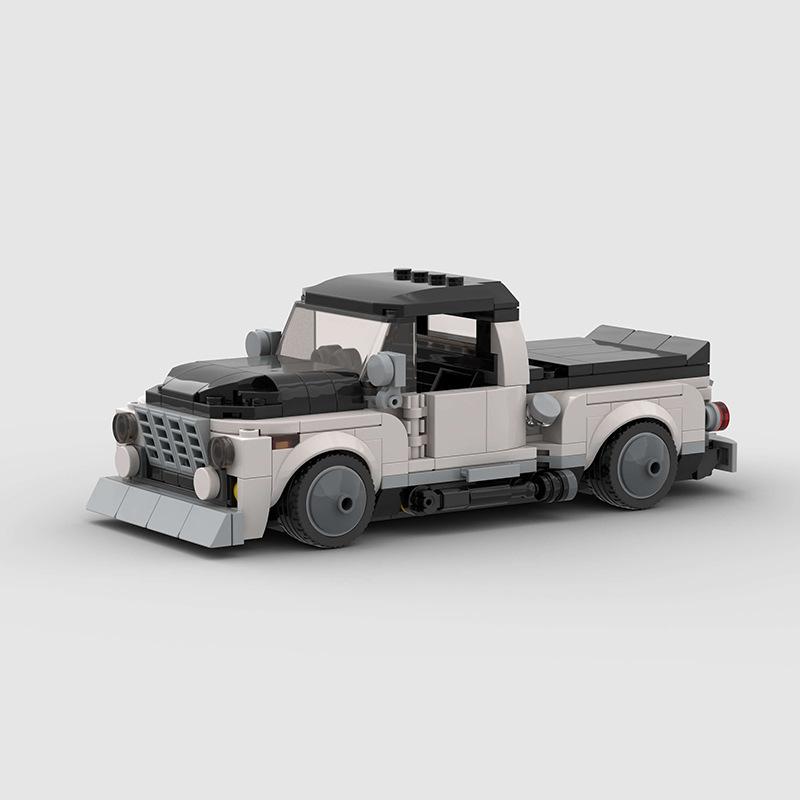 Креативный MOC Авто Город Гонки Машина Ретро Скоростная Машина Ралли Строительные Блоки Кирпичи Украшение Игрушки Для Детей Взрослых Подарки на День Рождения