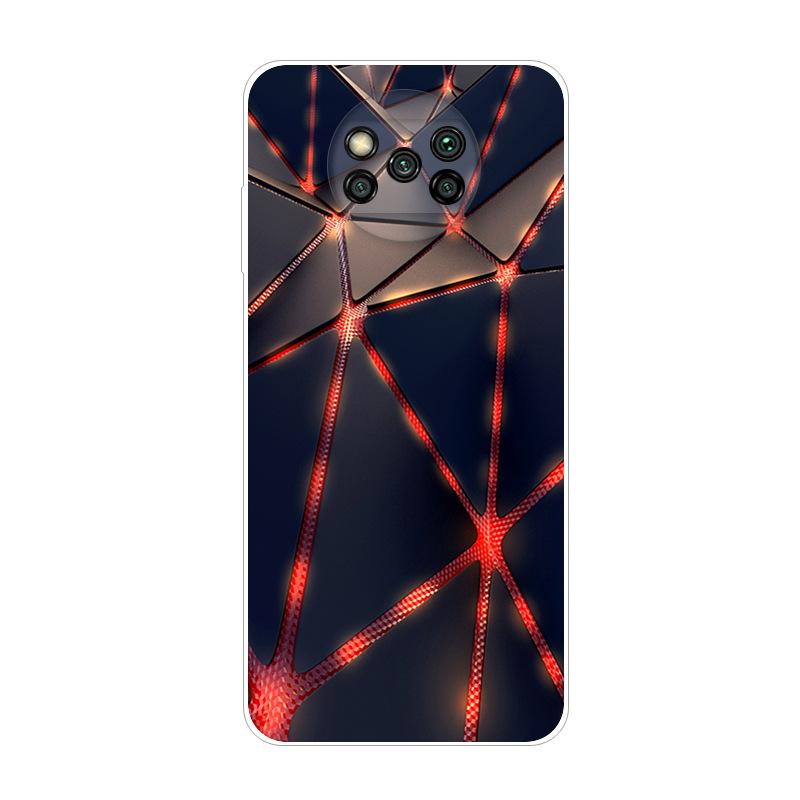 Чехол для телефона Poco X3 Pro Чехол TPU Coque Крутой Тонкий Прозрачный Чехлы для Xiaomi Poco X3 NFC Чехол PocX3 X 3 Силиконовый Funda Мультяшный