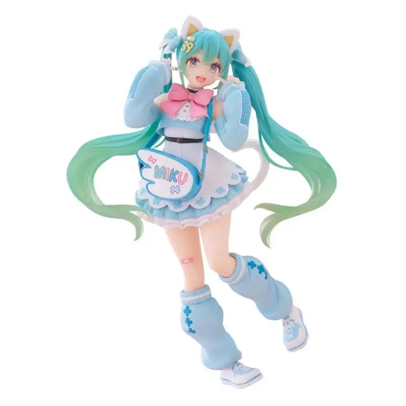 In Stock Genuine Hatsune Miku Cute Fashion Scene Model Collection Desk Toy Collectible Kawaii Action Figure Birthday Gift