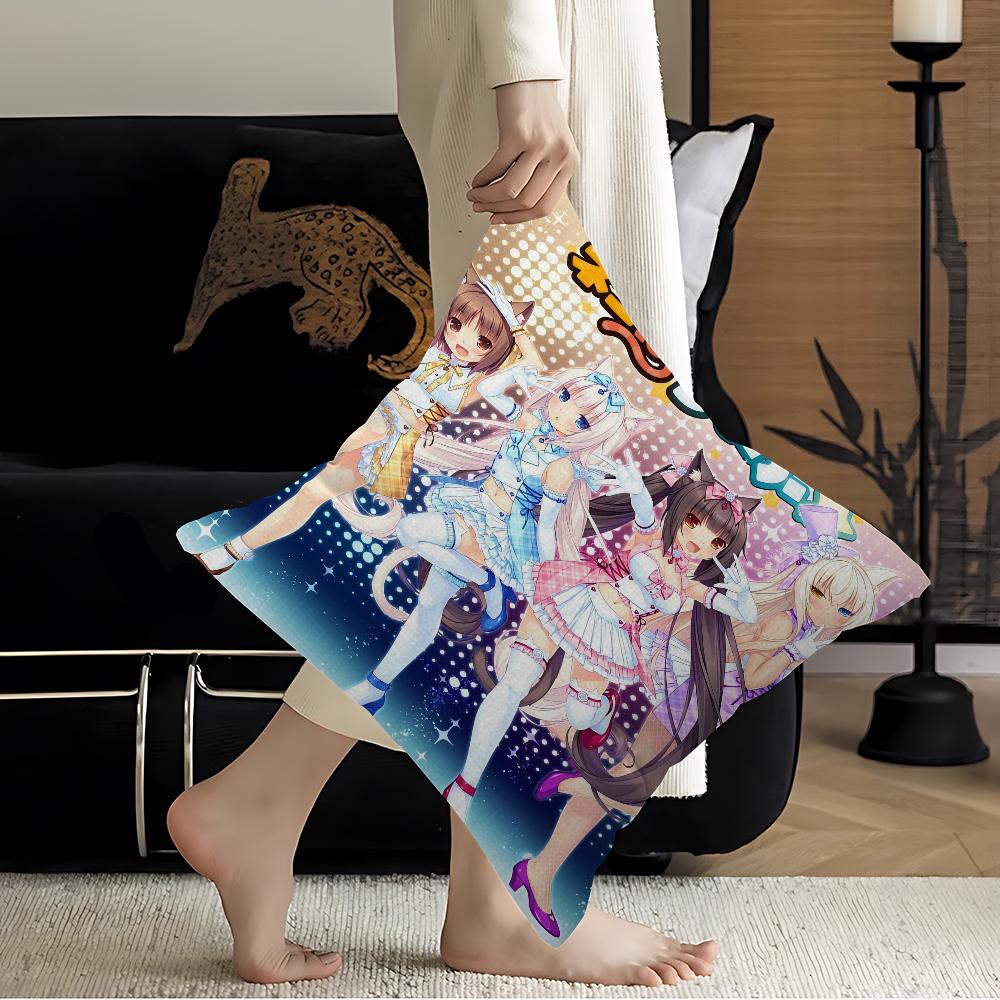 Nekopara Неко Аниме Наволочка Дизайн наволочки декор Праздничный декор