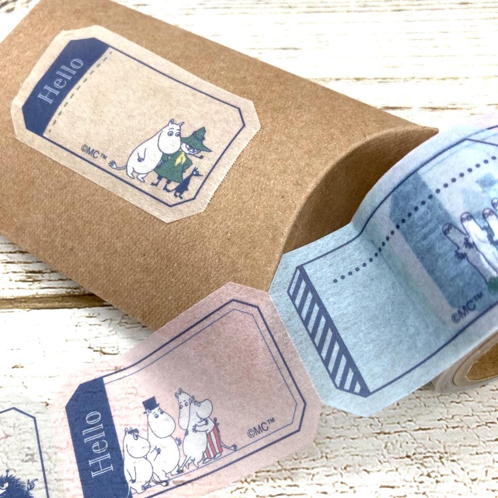 Gakken Staful Маскировочная лента Муми-тролли шириной 30 мм x для M05403 Лента, 5 м, Перфорированная, Билеты,