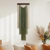 Macrame Wall Hanging Backdrop Decoration Bohemian Chic Woven Tapestry Art for Sofa