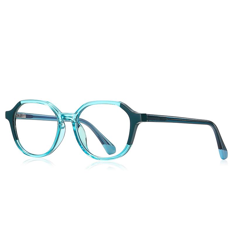 Leopard Frame Oval Prescription Glasses For The Nearsighted Teenage Students Myopia Glasses Finished 0 -0.5 -0.75 To -6.0