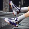 Амортизирующая стелька Miked Colour Мужская спортивная обувь Дышащая Обувь для спортзала Высокого качества Баскетбольные тренды 2025 Простые мужские повседневные кроссовки