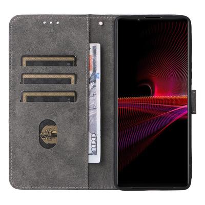 Для Sony Xperia 1 III 5G Чехол Кошелек Книжка Кожаный Чехол для Телефона Защита с Блокировкой RFID
