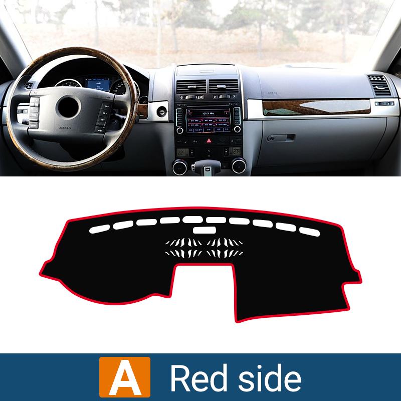 Чехол на приборную панель автомобиля, избегайте света, анти-УФ-ковер, нескользящий коврик для Volkswagen VW Touareg 7L 2003 2004 2005 2006 2007 2008 2009