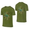 Kingdom Hearts Keyblades Commuting Reversible Tshirt Daily Lazy Durable Shirt