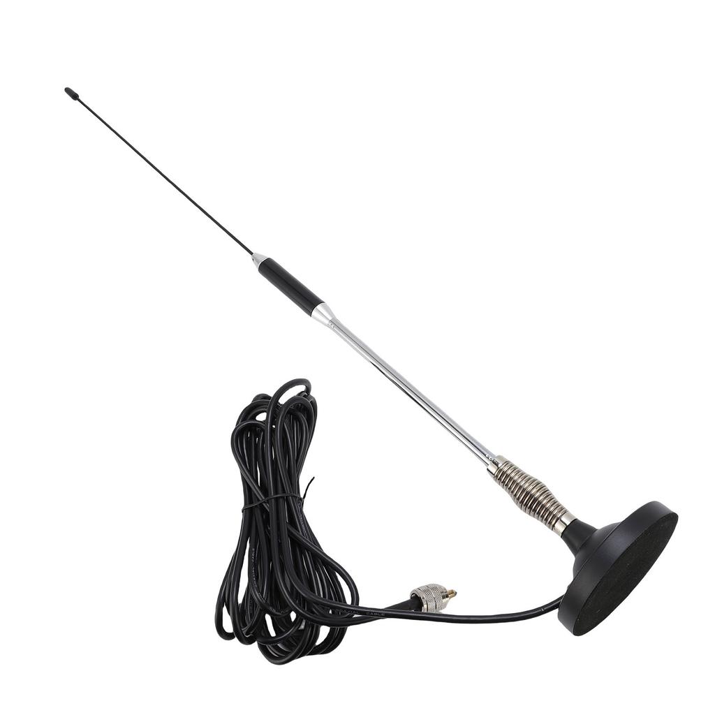 26 28MHz 26.37in CB Antenna Kit with Heavy Duty Magnetic Mount and Spring for Cars Trucks Mobile Base Stations 3 Meter