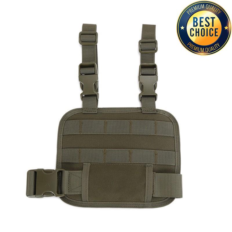 Тактическая платформа на бедро 1000D MOLLE Регулируемая панель на бедро Набедренная платформа MOLLE с регулируемым ремнем и ремешками на бедро