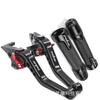 CNC Aluminum Brake Clutch Lever Perch Bajaj Pulsar 200NS 200RS 160NS 150NS Motorcycle Handlebar Grip